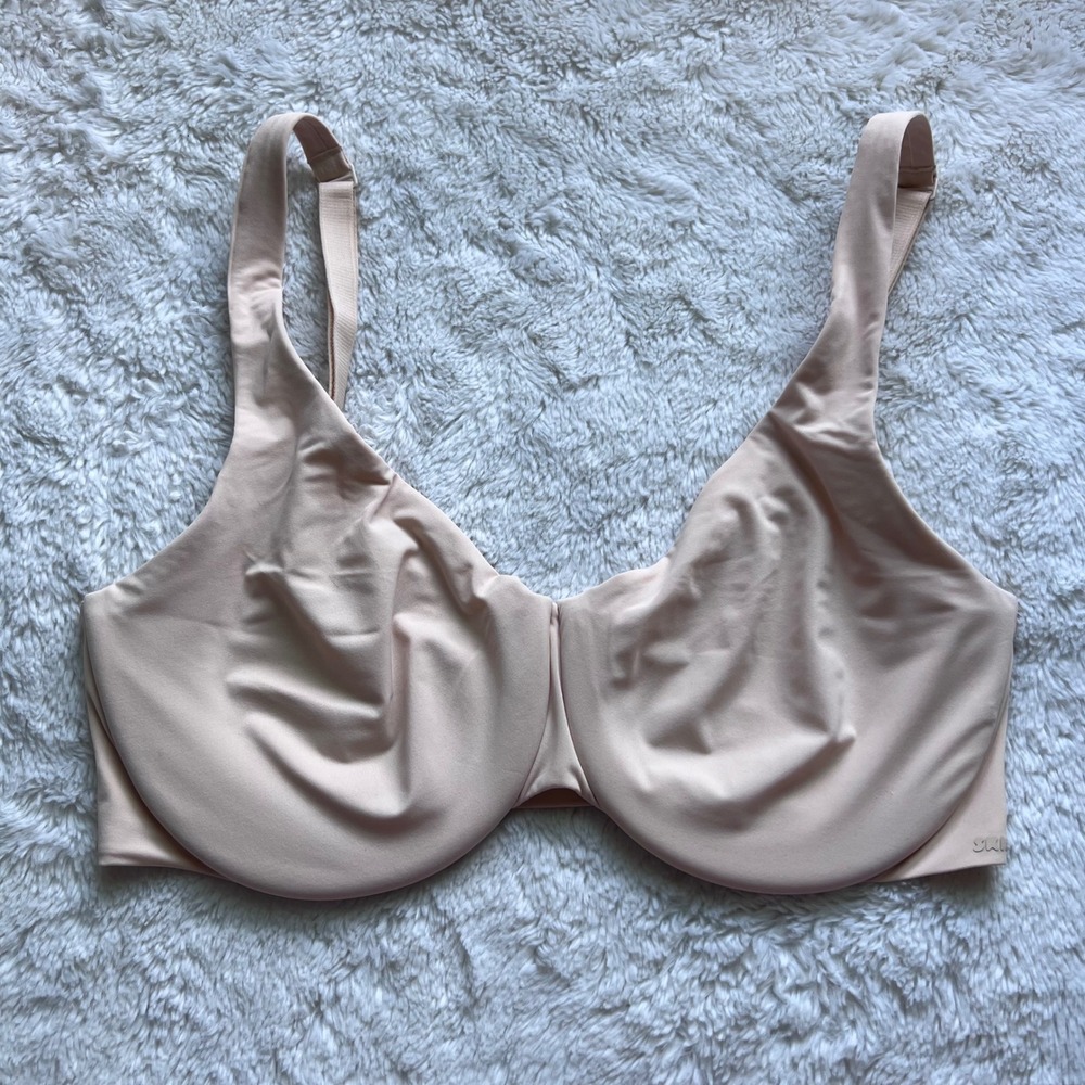 Skims Fits Everybody Unlined Underwire Bra Nude Size 34DD SKM2836964 Womens NWOT - Picture 3 of 12